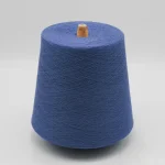 32S nylon viscose blended sock yarn cone, blue (anti-pilling dyed sock yarn)