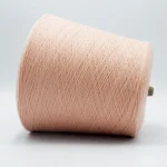 Pink AW 2026 merino wool bulky yarn cone — compact siro spun yarn