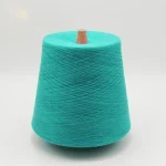 Cone sợi dệt tất mát chống xù lông 32s/1 màu xanh ngọc