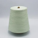 Antibacterial viscose cotton yarn cone in silk linen blend