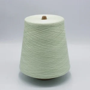 antibacterial viscose cotton yarn Antibacterial viscose cotton yarn cone in silk linen blend