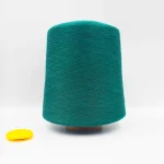Teal Cool Silk viscose silk yarn cone for sock knitting