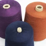 Deep color options of 92% lyocell 8% silk single ply dyed yarn