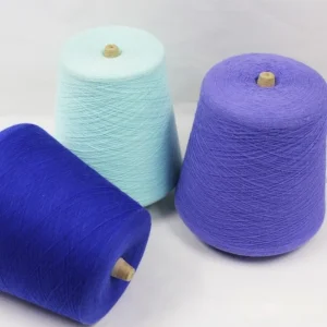 Sợi 32S/1 làm mát cho vớ xuân hè Sợi viscose polyester 32S/1 làm mát kháng khuẩn dạng côn với nhiều màu dùng cho dệt vớ xuân hè