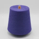 Purple 32S viscose polyester cone yarn for sock knitting