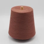 32S moisture-wicking yarn for socks in dusty rose cone