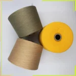 32s compact-spun antibacterial moisturizing sock yarn in melange color cones
