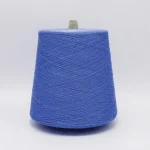 Blue 32S/1 moisture-wicking breathable sock yarn cone
