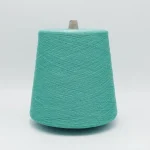 Mint green AG+ antibacterial blended sock yarn 32S/1
