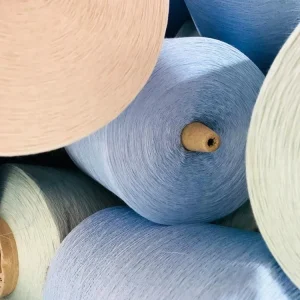 Cooling breathable sock yarn cones in pastel colors for summer sock knitting
