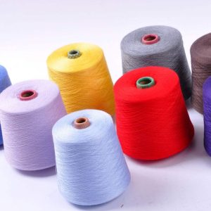 VI-TEX quick-drying yarn cones in vibrant colors for sportswear