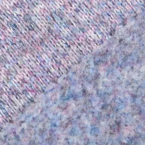 Close-up of soft organic yarn knitted fabric developed by VI-TEX