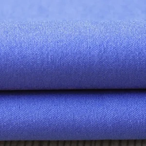 blue knitted sock fabric showing surface evenness for sock yarn quality check