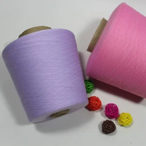 Pink and Lavender Yarn Color Display Pink and lavender temperature regulating yarn cones with color display props
