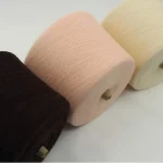 colored wool acrylic yarn cones for weaving and knitting