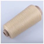 50 micron stainless steel conductive yarn in cream cone form