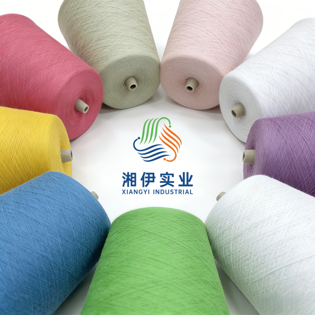 colorful yarns