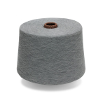 100% Cotton Melange Yarn grey