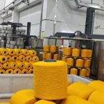 100% Modal yarn yellow