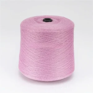 70% Cotton 30% Wool Yarn pink