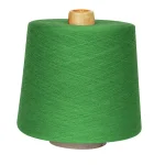 Mercerized Cotton Knit Yarn Ne 80S green