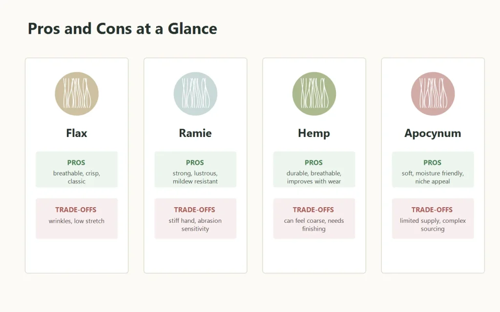 Pros and Cons at a Glance