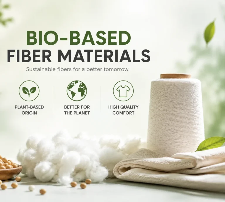 Bio-based fiber materials made from renewable plant resources for sustainable textile production