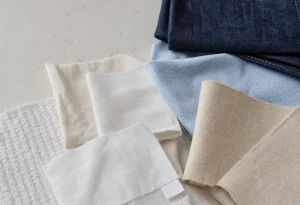 Cotton fabric names and textures including denim and Oxford