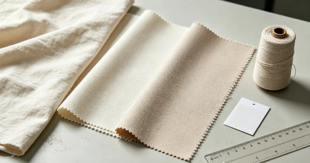 fabic blend comparison lab swatches T/C