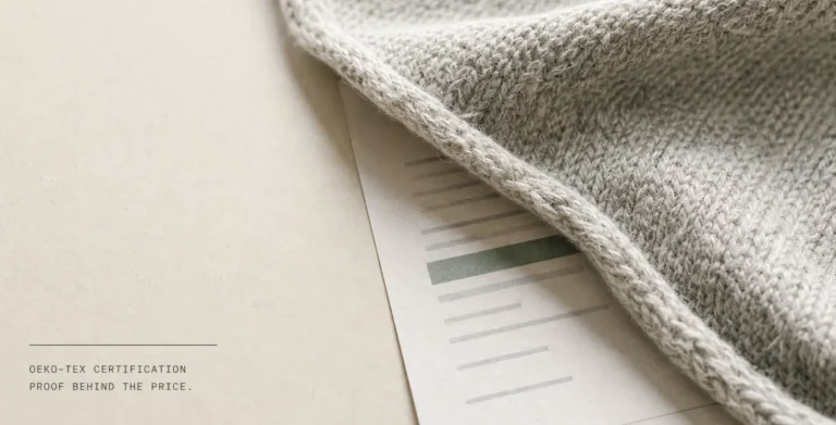 Knitted fabric and compliance report for OEKO-TEX certification review
