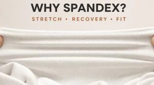 Spandex in clothing provides stretch, recovery and a closer fit