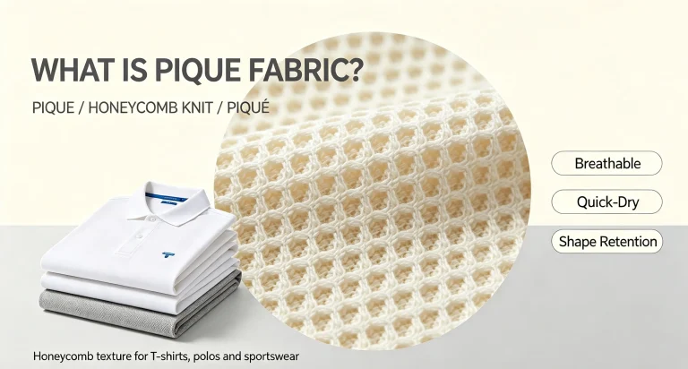 What Is PK Fabric Single Pique VS Double Pique Fabric